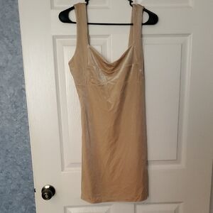 Forever 21 Tan Mini Dress